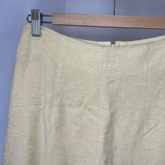 Linen Midi Skirt - Picture 2 of 4